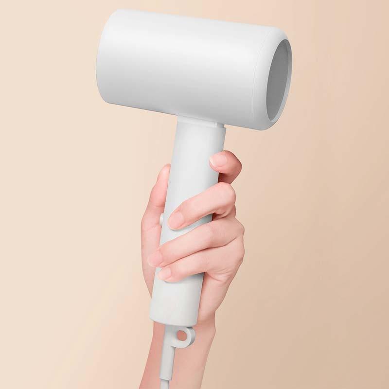 mango ergonómico del Secador de pelo Xiaomi Compact Hair Dryer H101 Blanco
