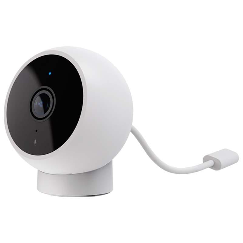 vista lateral de la Xiaomi Mi Home Security Camera 2K Magnetic Mount