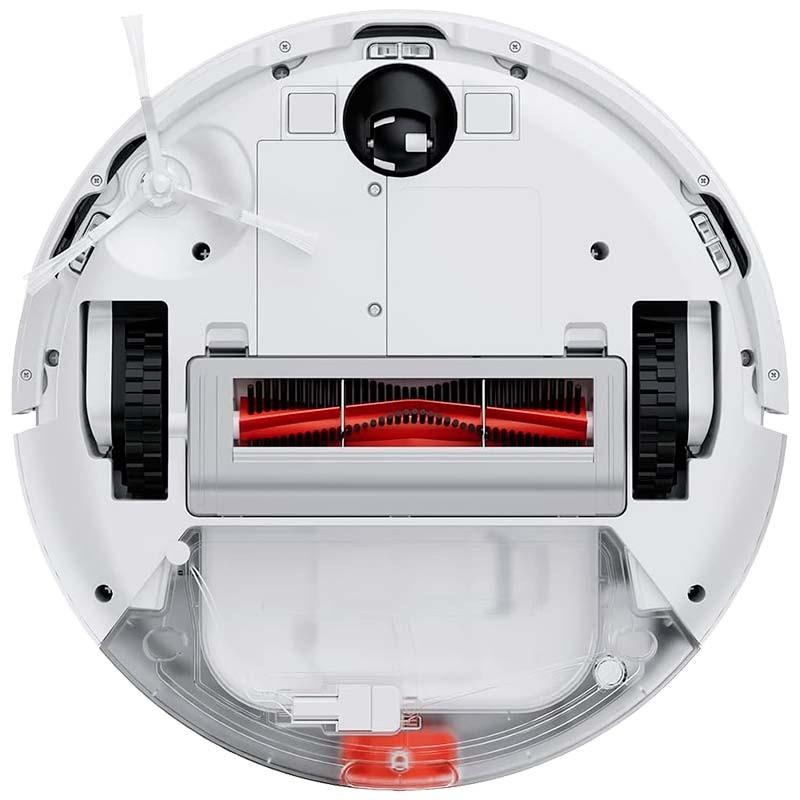 vista inferior del Aspirador Robot Xiaomi Robot Vacuum E12 Blanco
