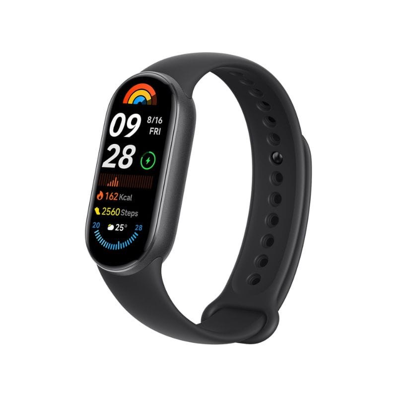 Xiaomi Mi Smart Band 9 Preto - Rastreador de atividade Imagem lateral
