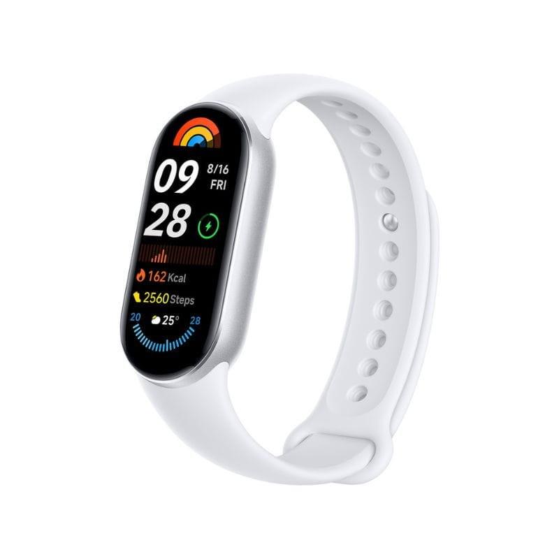 Xiaomi Mi Smart Band 9 Silver - Bracelet d'activité Image de côté
