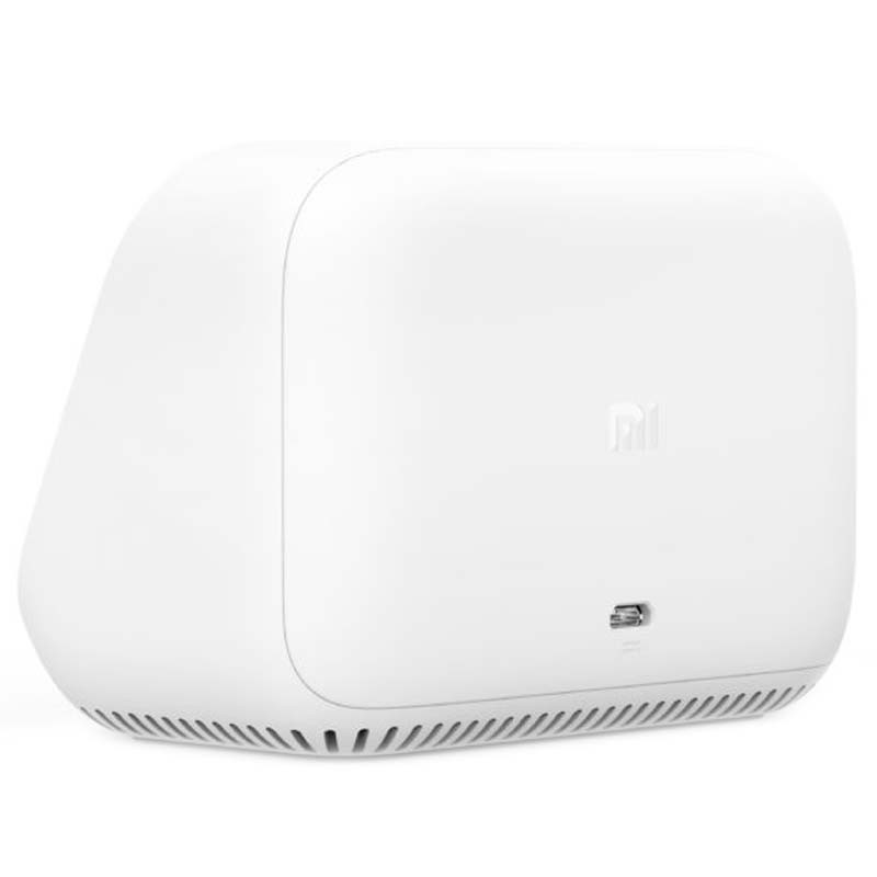 vista trasera del Xiaomi Mi Smart Clock con Asistente de Google
