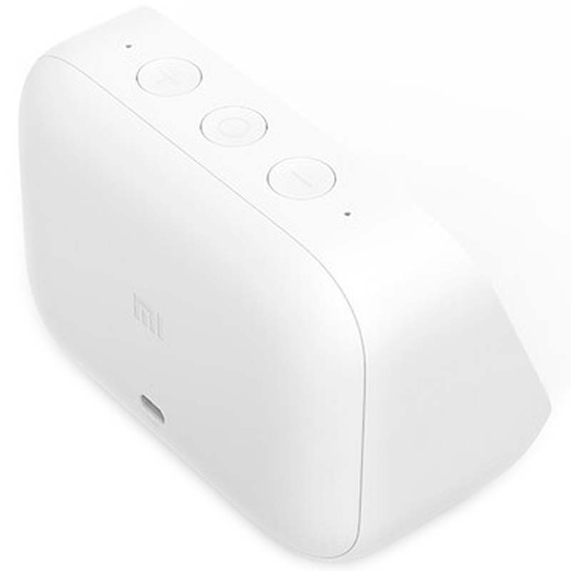 vista lateral del Xiaomi Mi Smart Clock con Asistente de Google