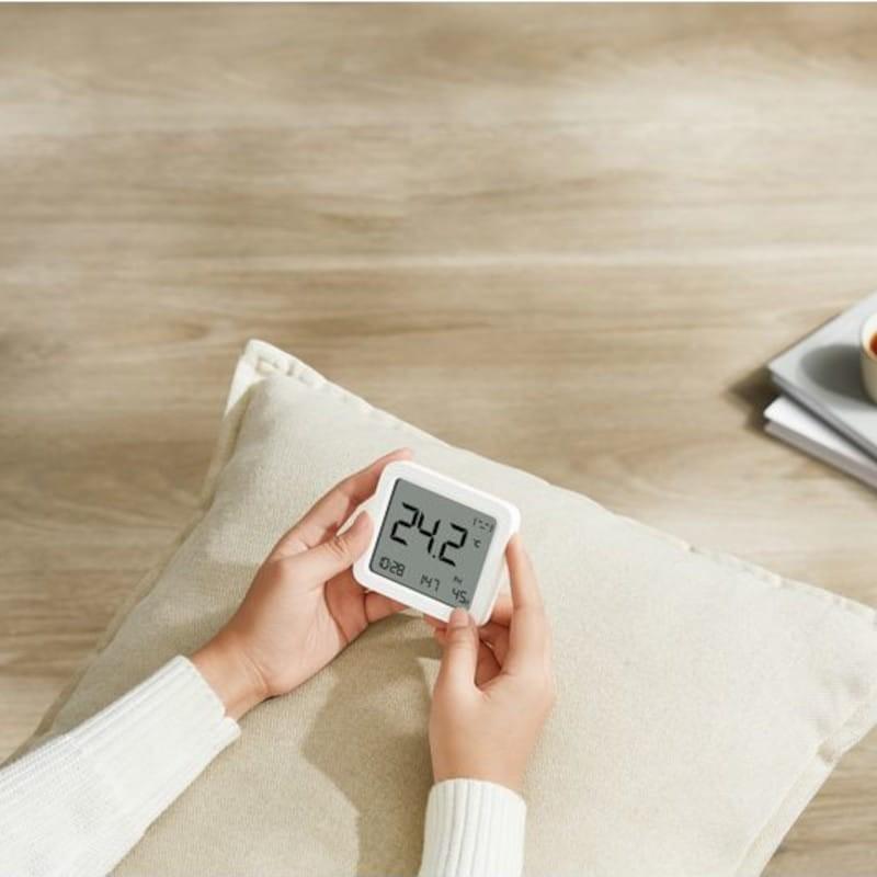 Gran calidad de Xiaomi Mi Temperature and Humidity Monitor 3 Blanco - Monitor de temperatura y humedad