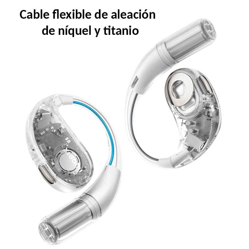 cabo flexível dos Auriculares Xiaomi Openwear Stereo Cinzento