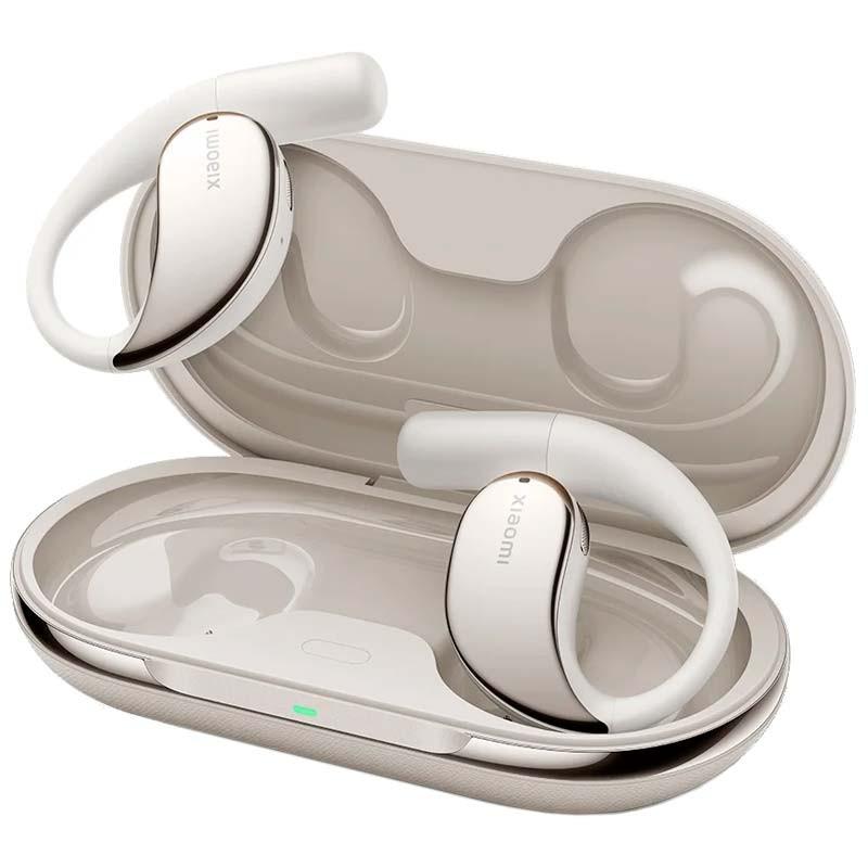 estuche de carga de los Auriculares Xiaomi Openwear Stereo Beige