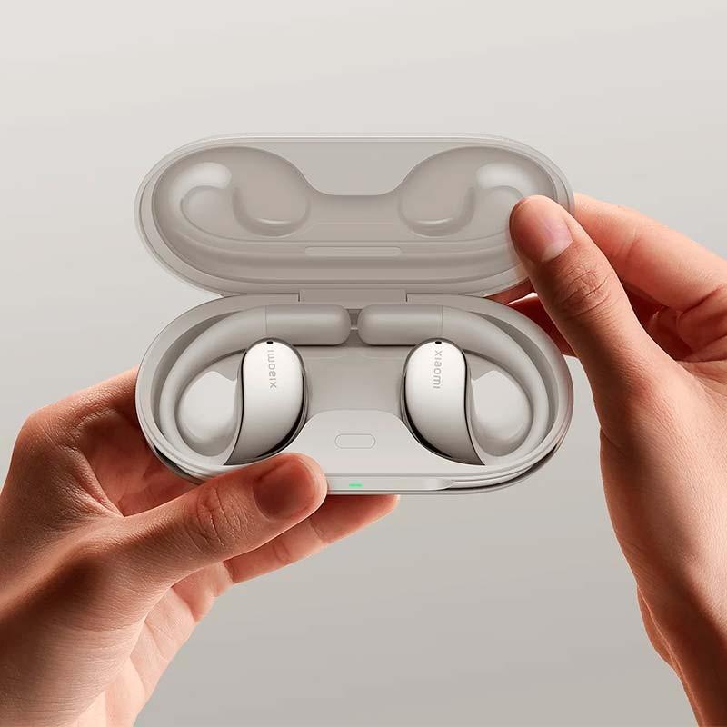 fotografía real de los Auriculares Xiaomi Openwear Stereo Beige