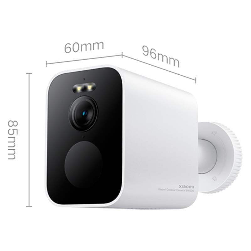 dimensiones de la Xiaomi Outdoor Camera BW500