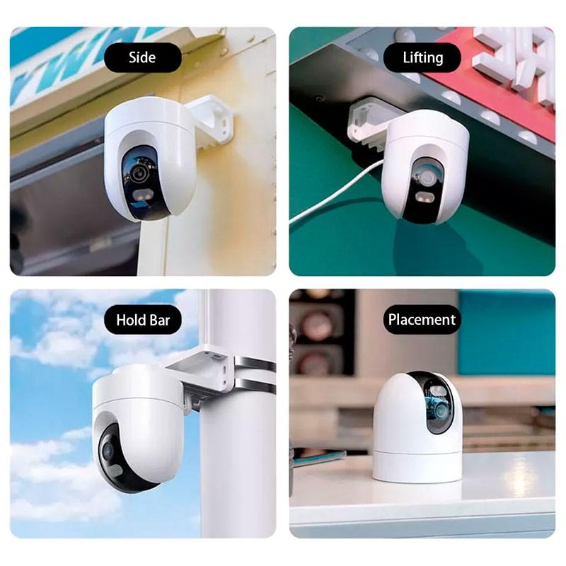 opciones de instalación de la Cámara de Seguridad IP Xiaomi Outdoor Camera CW400