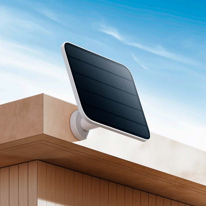 fotografía real del Panel solar para Xiaomi Outdoor Camera BW