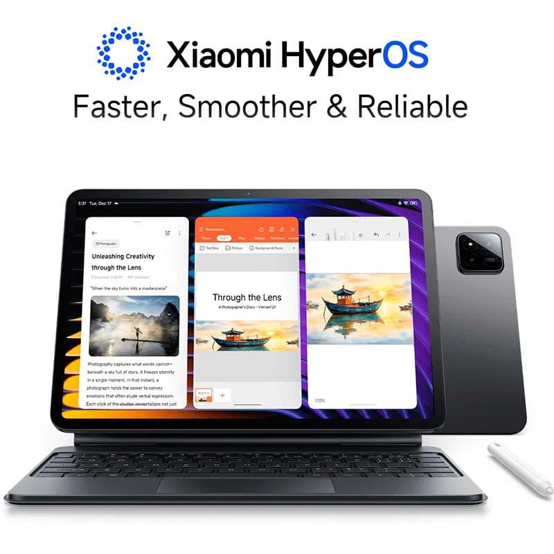 Xiaomi Pad 7 11'' Wi-Fi 6E 12GB/256GB Gris con Dolby vision atmos