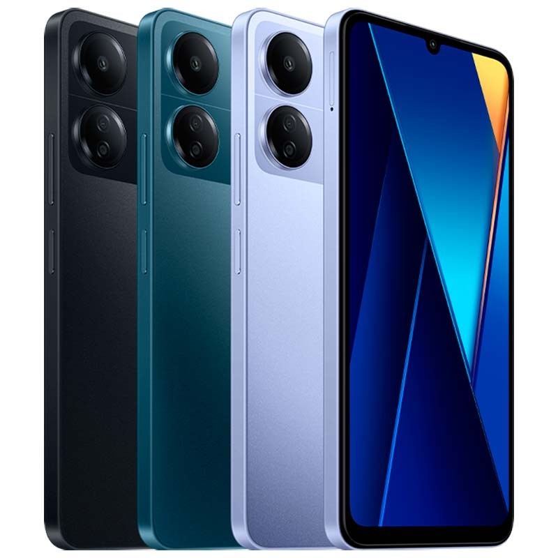 Teléfono móvil Xiaomi Poco C65 8GB/256GB Negro y otros colores disponibles