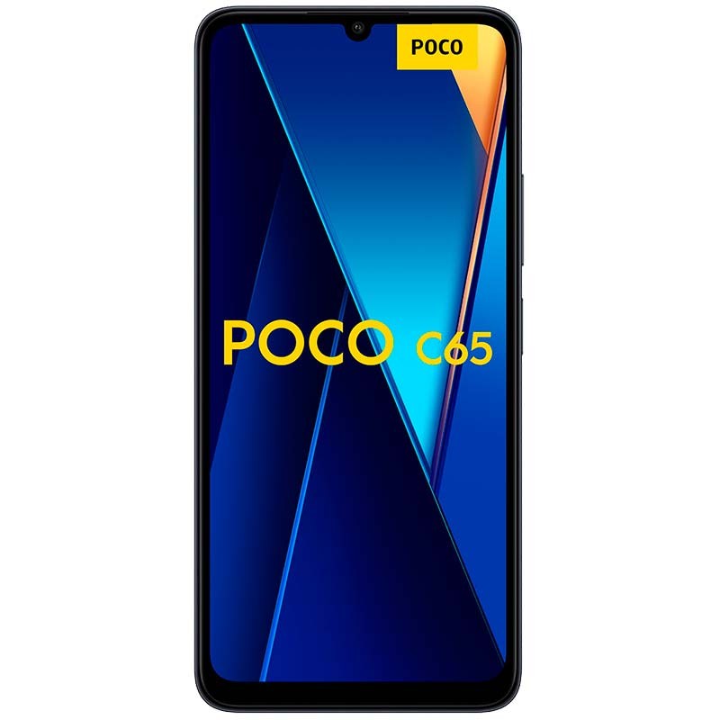 vista frontal del Teléfono móvil Xiaomi Poco C65 8GB/256GB Negro