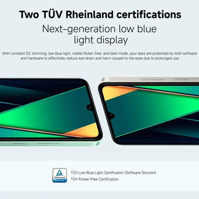 Xiaomi Poco C75 Verde  - protección visual