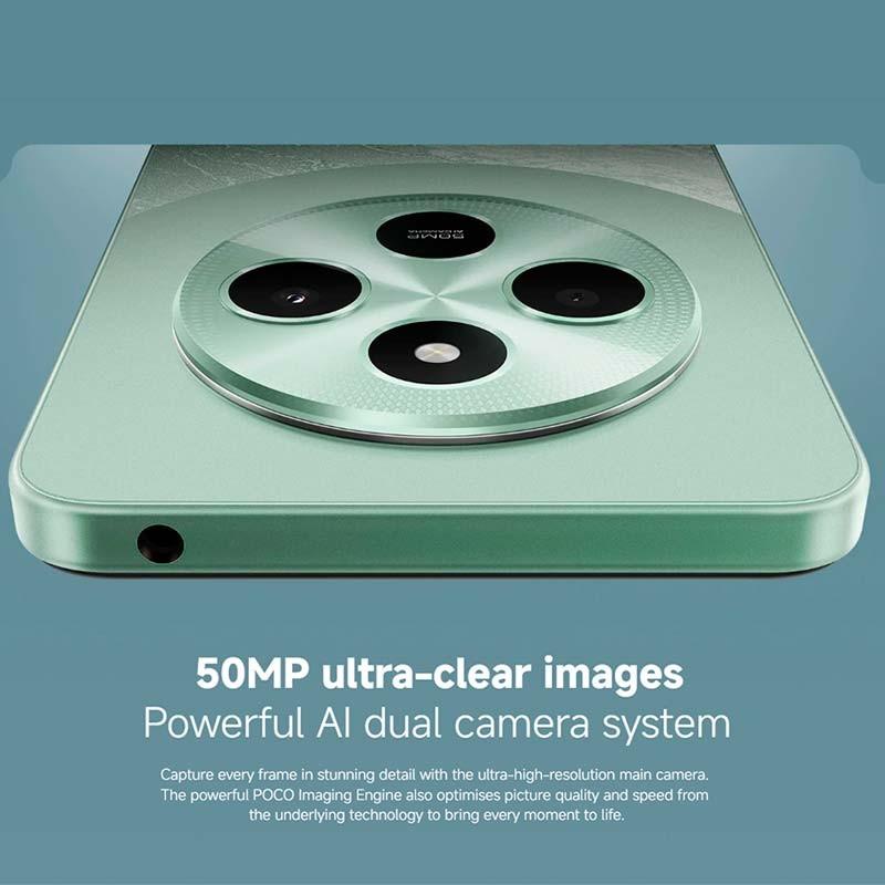 Xiaomi Poco C75 Verde - cámara trasera