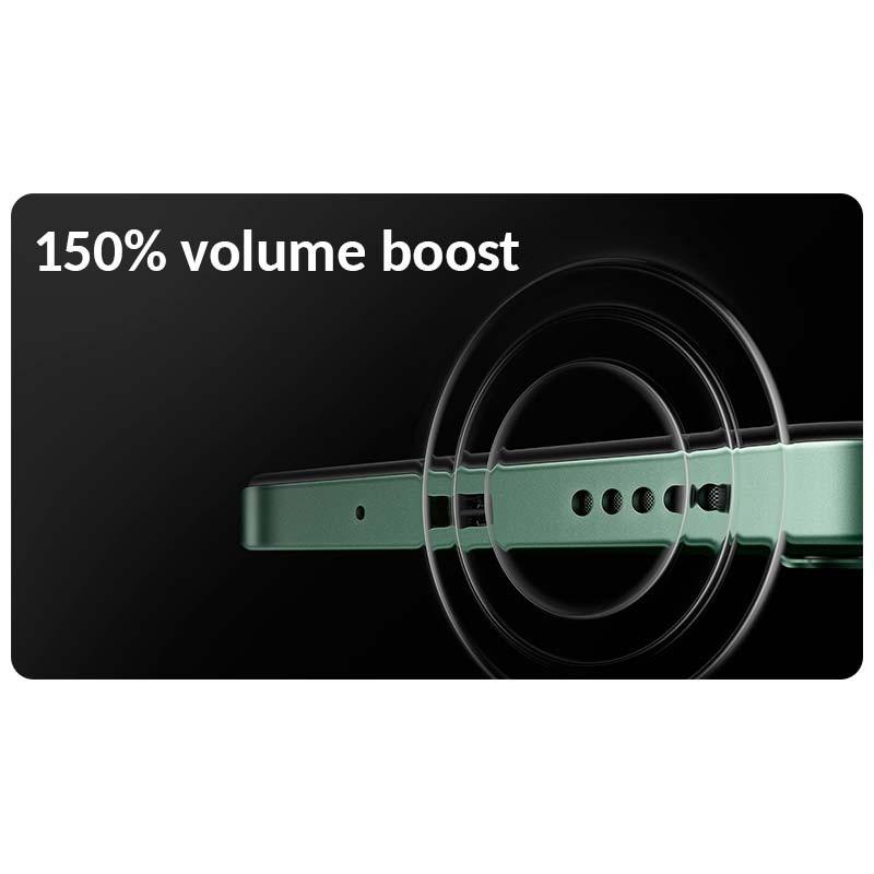 Xiaomi Poco C75 Verde - volumen al 150%