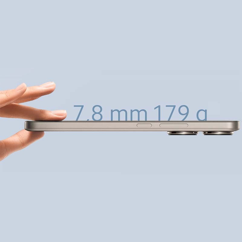 dimensiones del Teléfono móvil Xiaomi Poco F6 5G 12GB/512GB Color Titanio