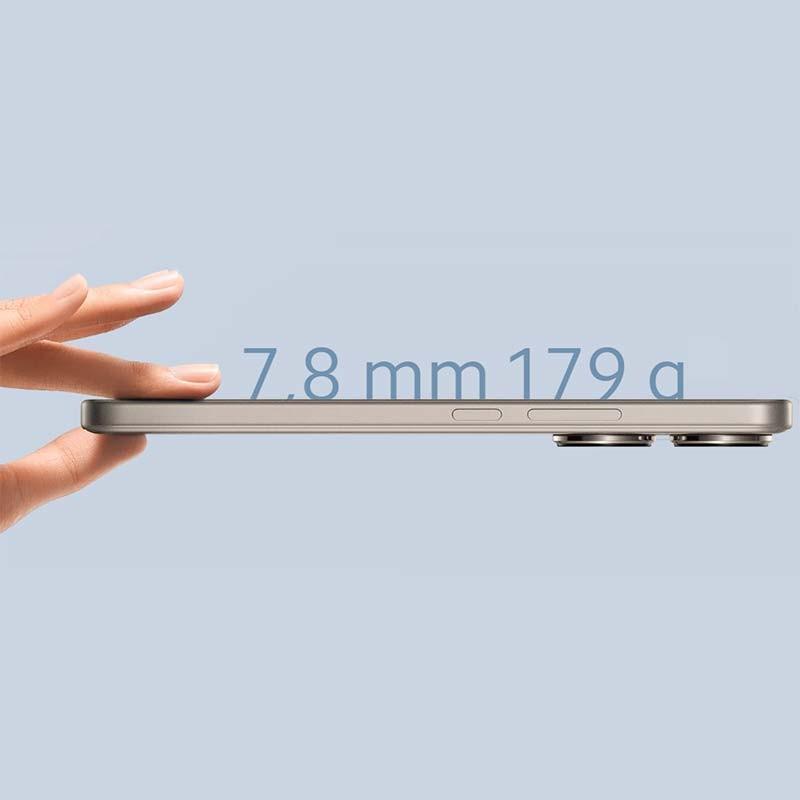 dimensiones del Teléfono móvil Xiaomi Poco F6 5G 12GB/512GB Color Titanio