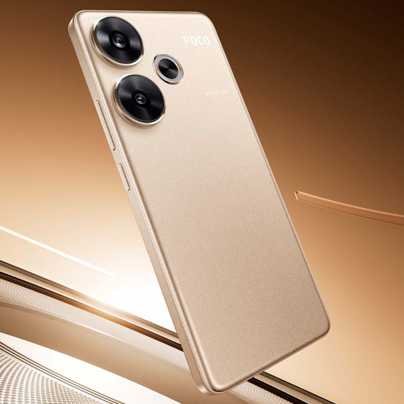 fotografía real del Teléfono móvil Xiaomi Poco F6 5G 12GB/512GB Color Titanio