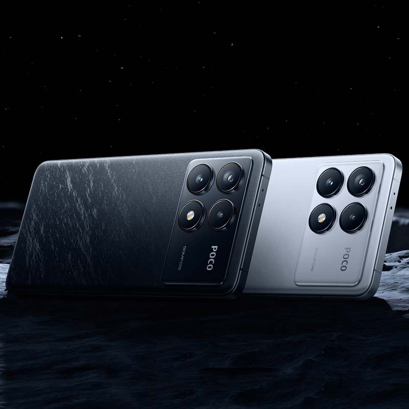 vista superior del Teléfono móvil Xiaomi Poco F6 Pro 5G 12GB/512GB Negro