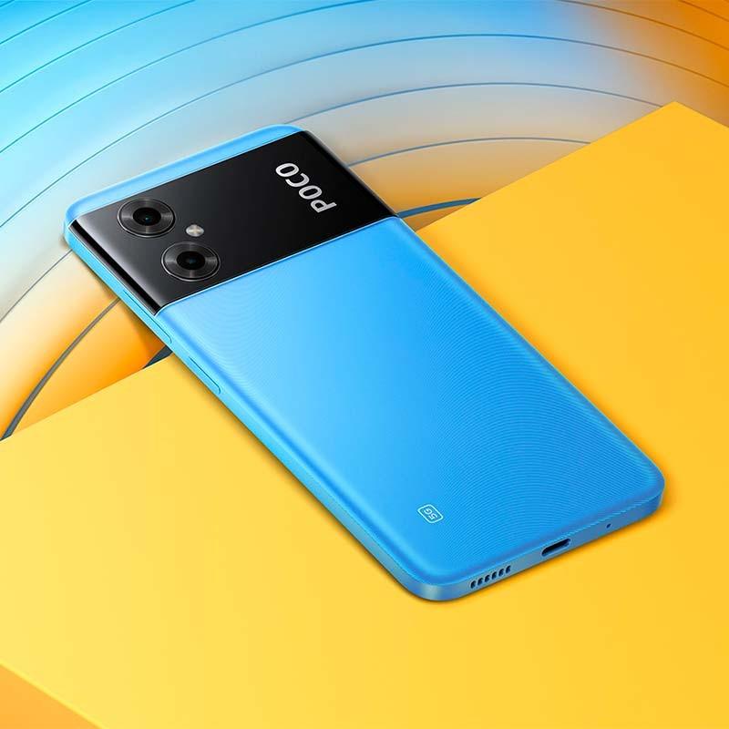 foto real del Teléfono móvil Xiaomi Poco M4 5G 4GB/64GB Azul