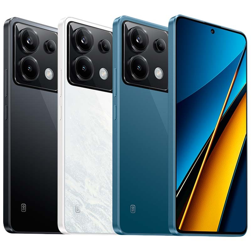 Teléfono móvil Xiaomi Poco X6 5G 12GB/256GB Negro y otros colores disponibles