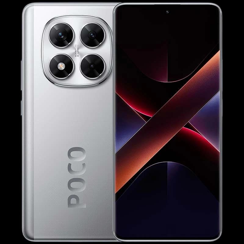 Xiaomi Poco X7 5G 8GB/256GB Plata - Teléfono móvil