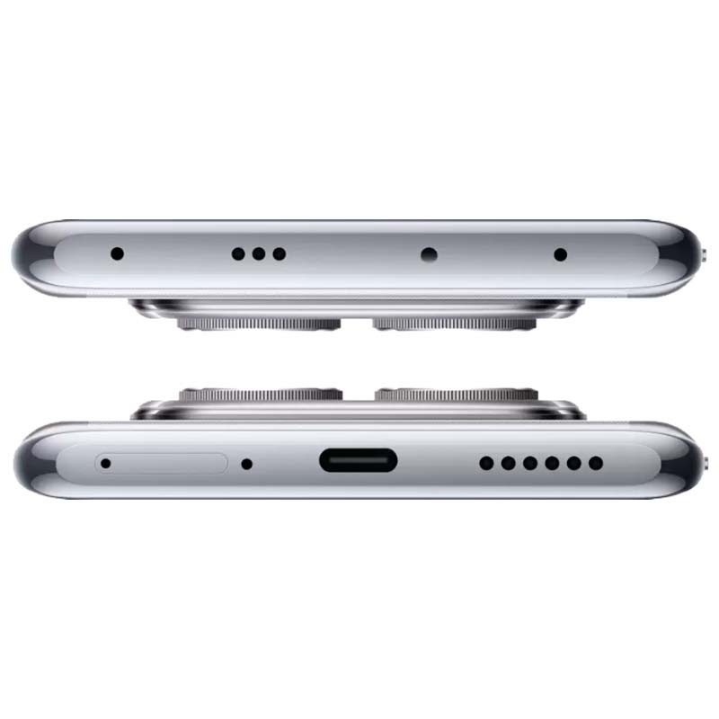 Xiaomi Poco X7 5G 8GB/256GB Plata - vista superior e inferior