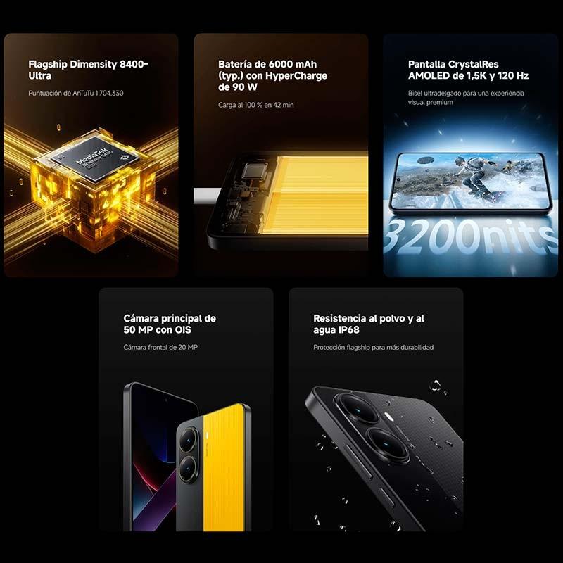 Xiaomi Poco X7 Pro 5G 12GB/256GB Verde - características principales