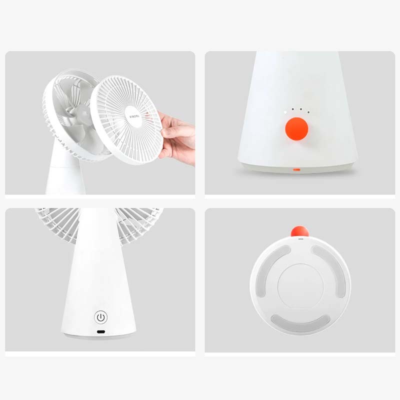vista detallada del Ventilador Xiaomi Rechargeable Mini Fan