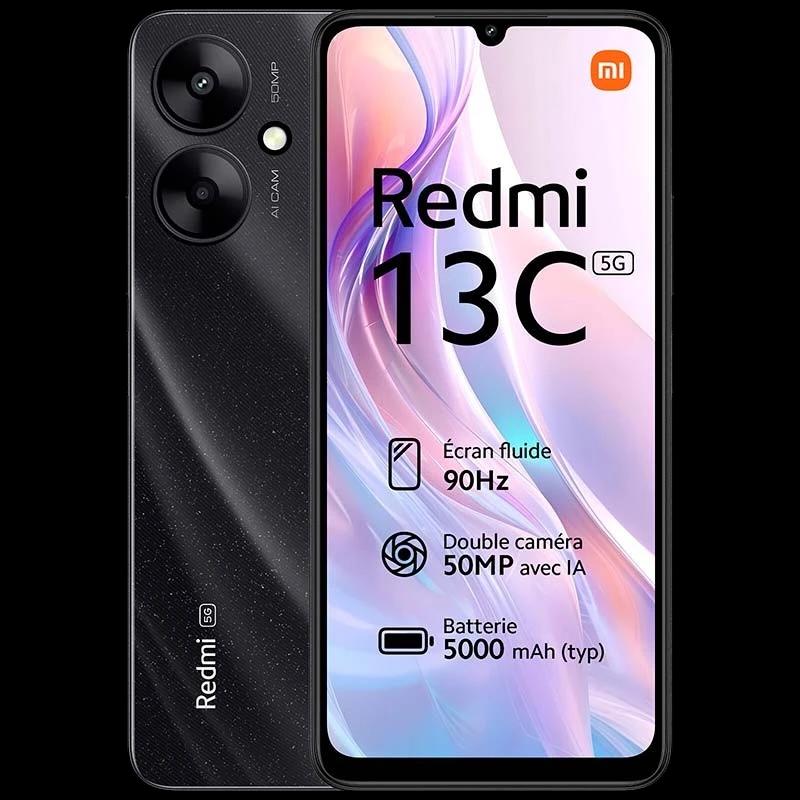 Teléfono móvil Xiaomi Redmi 13C 5G 4GB/128GB Negro
