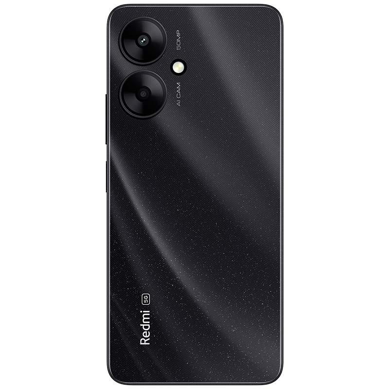 vista trasera del Teléfono móvil Xiaomi Redmi 13C 5G 4GB/128GB Negro