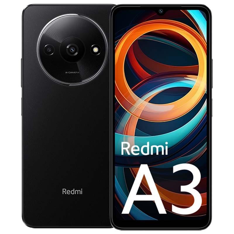Xiaomi Redmi A3 4GB/128GB Negro - Teléfono móvil