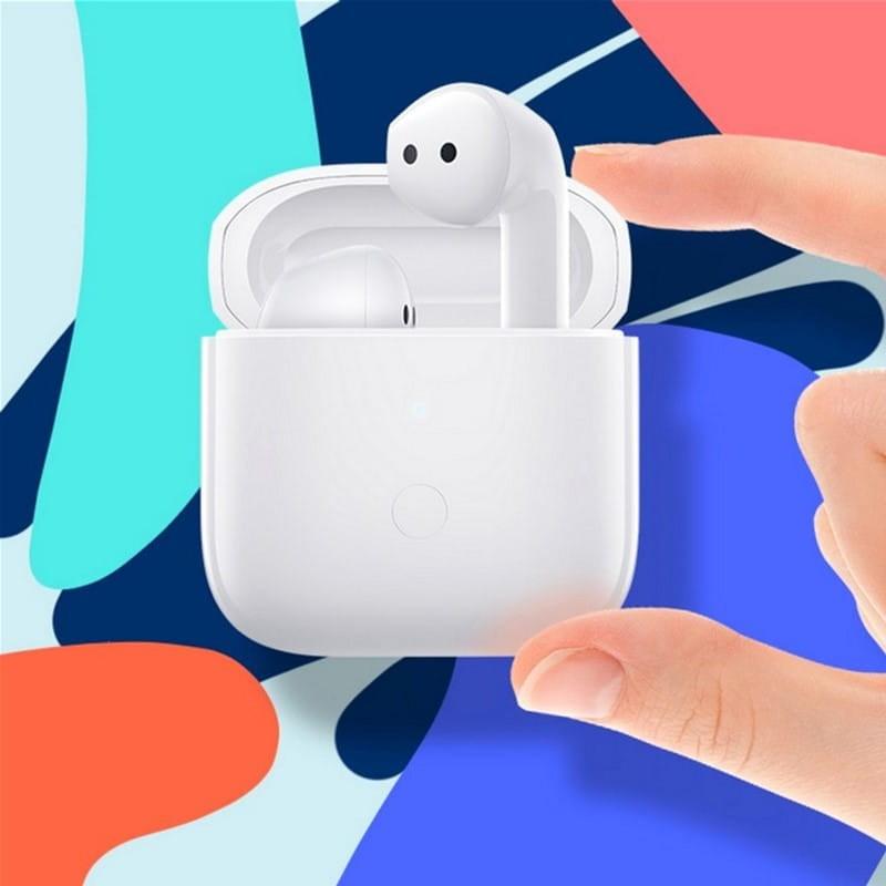 foto real de los Auriculares inalámbricos TWS Xiaomi Redmi Buds 3 Blanco