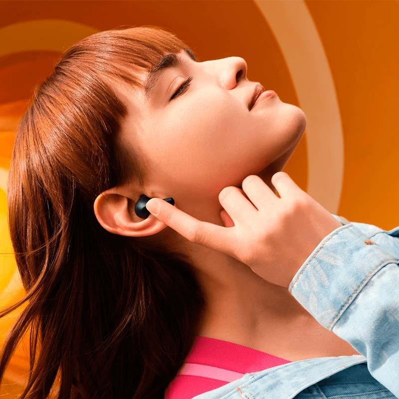 control táctil de los Auriculares Bluetooth Xiaomi Redmi Buds 4 Active Negro