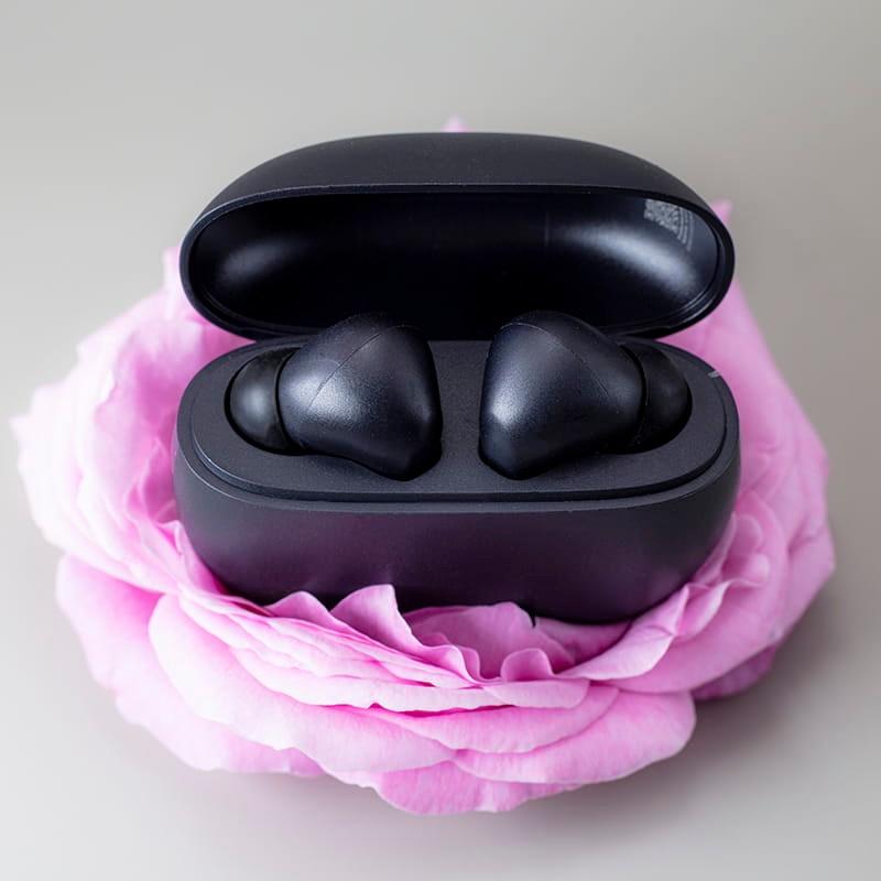 Auriculares Bluetooth Xiaomi Redmi Buds 4 Active Negro foto real frontal caja abierta