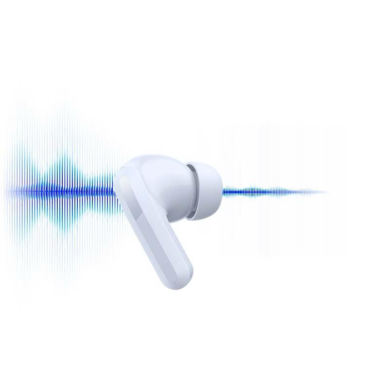 diseño semi in-ear de los Auriculares Inalámbricos Xiaomi Redmi Buds 5 Azul