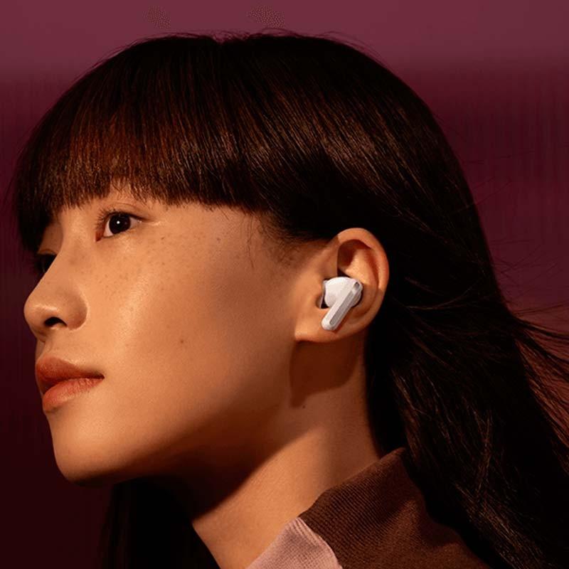 foto real de los Auriculares Inalámbricos Xiaomi Redmi Buds 5 Blanco
