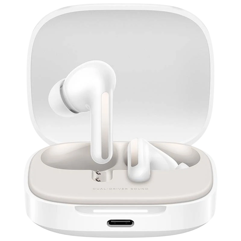 Xiaomi Redmi Buds 6 Blanco con cancelación de ruido (ANC) - Auriculares Bluetooth