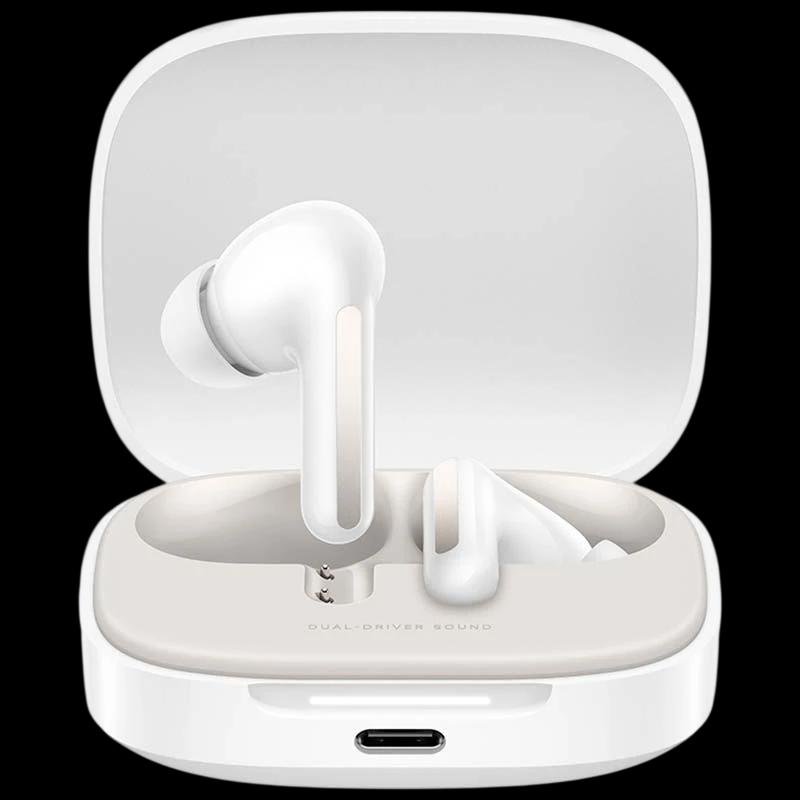 Xiaomi Redmi Buds 6 Blanc Réduction de Bruit (ANC) - Écouteurs Bluetooth