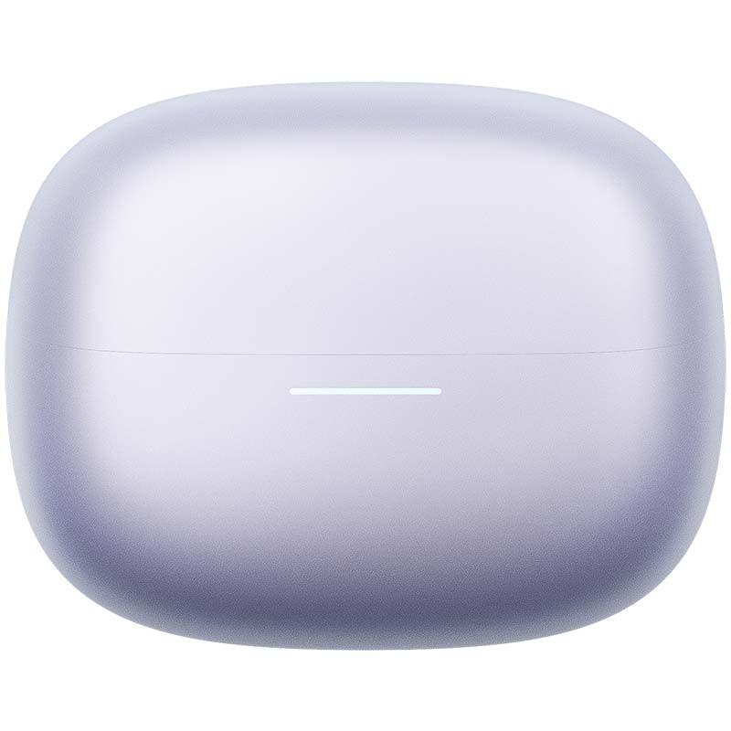 Xiaomi Redmi Buds 6 Pro Lilás - vista frontal da caixa de carregamento