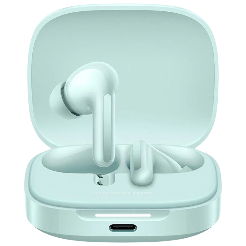 Xiaomi Redmi Buds 6 Verde con cancelación de ruido (ANC) - Auriculares Bluetooth