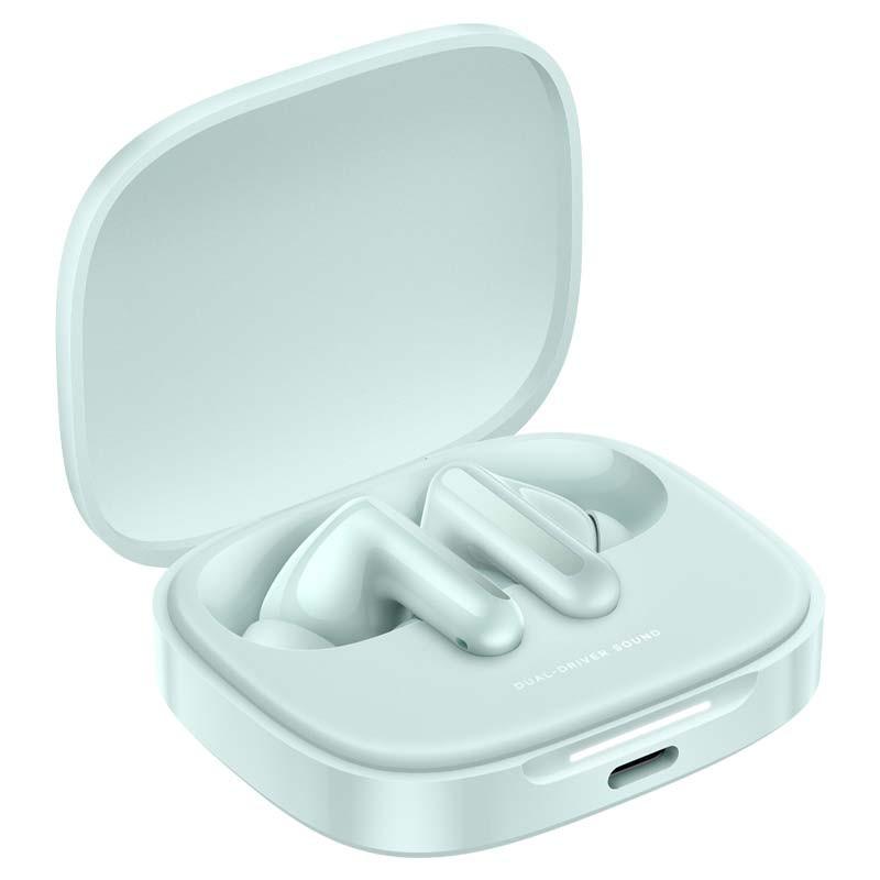 Xiaomi Redmi Buds 6 Vert avec étui de charge