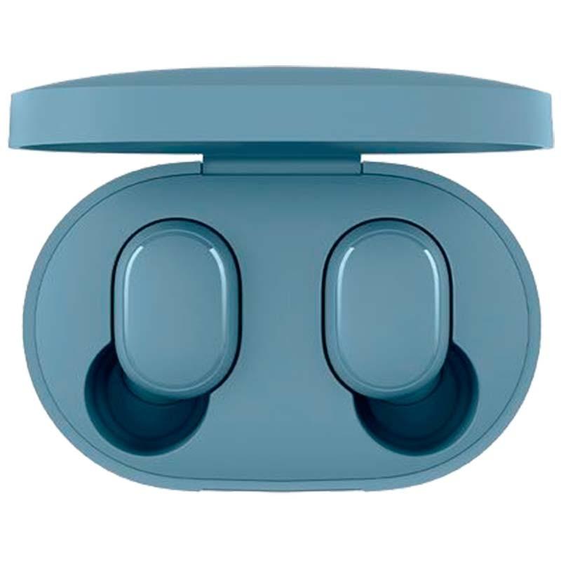 vista superior de los Auriculares Bluetooth Xiaomi Redmi Buds Essential Azul