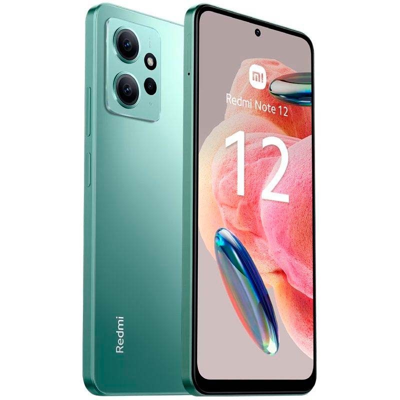 Xiaomi Redmi Note 12 4G 8GB/128GB Verde Frontal y Trasera