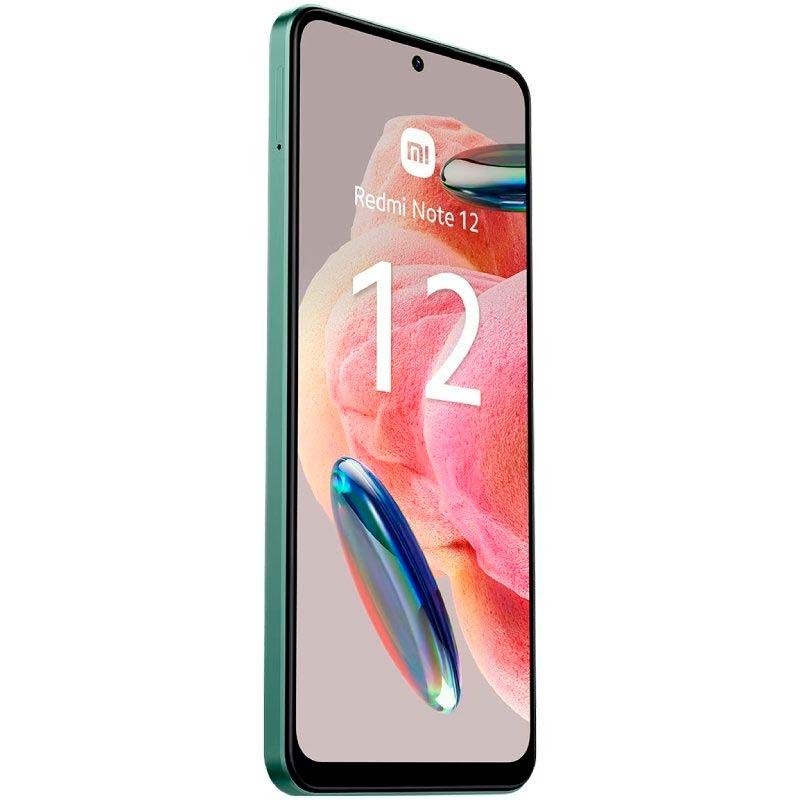 Xiaomi Redmi Note 12 4G 8GB/128GB Verde Vista Frontal lateral