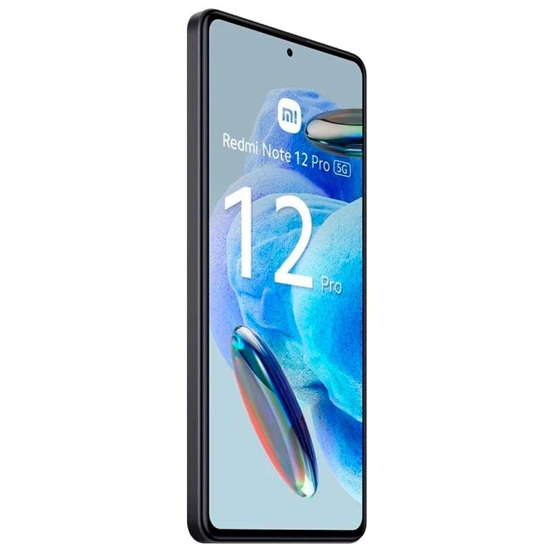 vista frontal del Teléfono móvil Xiaomi Redmi Note 12 Pro 5G 8GB/128GB Negro