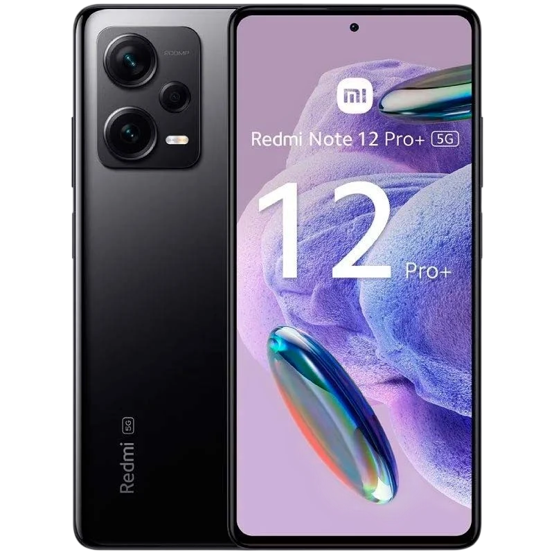 Teléfono móvil Xiaomi Redmi Note 12 Pro+ 5G 8GB/256GB Negro
