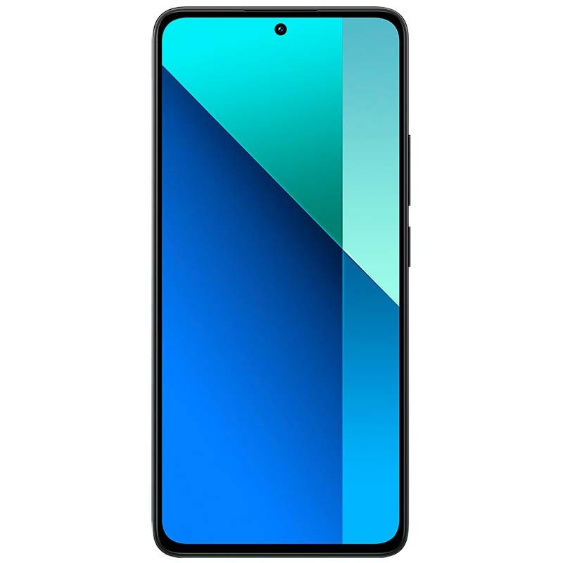 vista frontal del Teléfono móvil Xiaomi Redmi Note 13 4G 6GB/128GB Negro