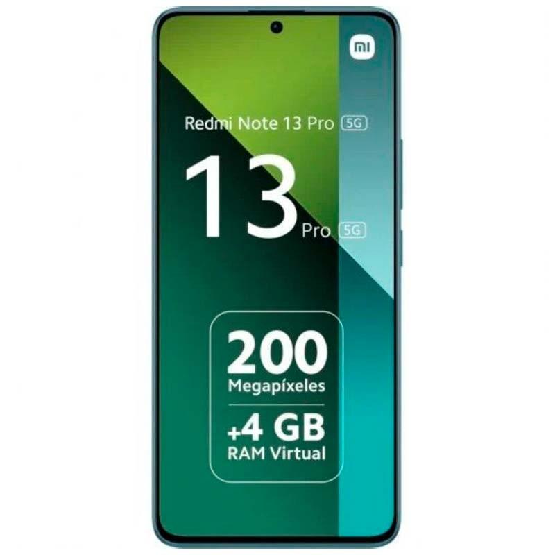 vista frontal del Teléfono móvil Xiaomi Redmi Note 13 Pro 5G 8GB/256GB Azul